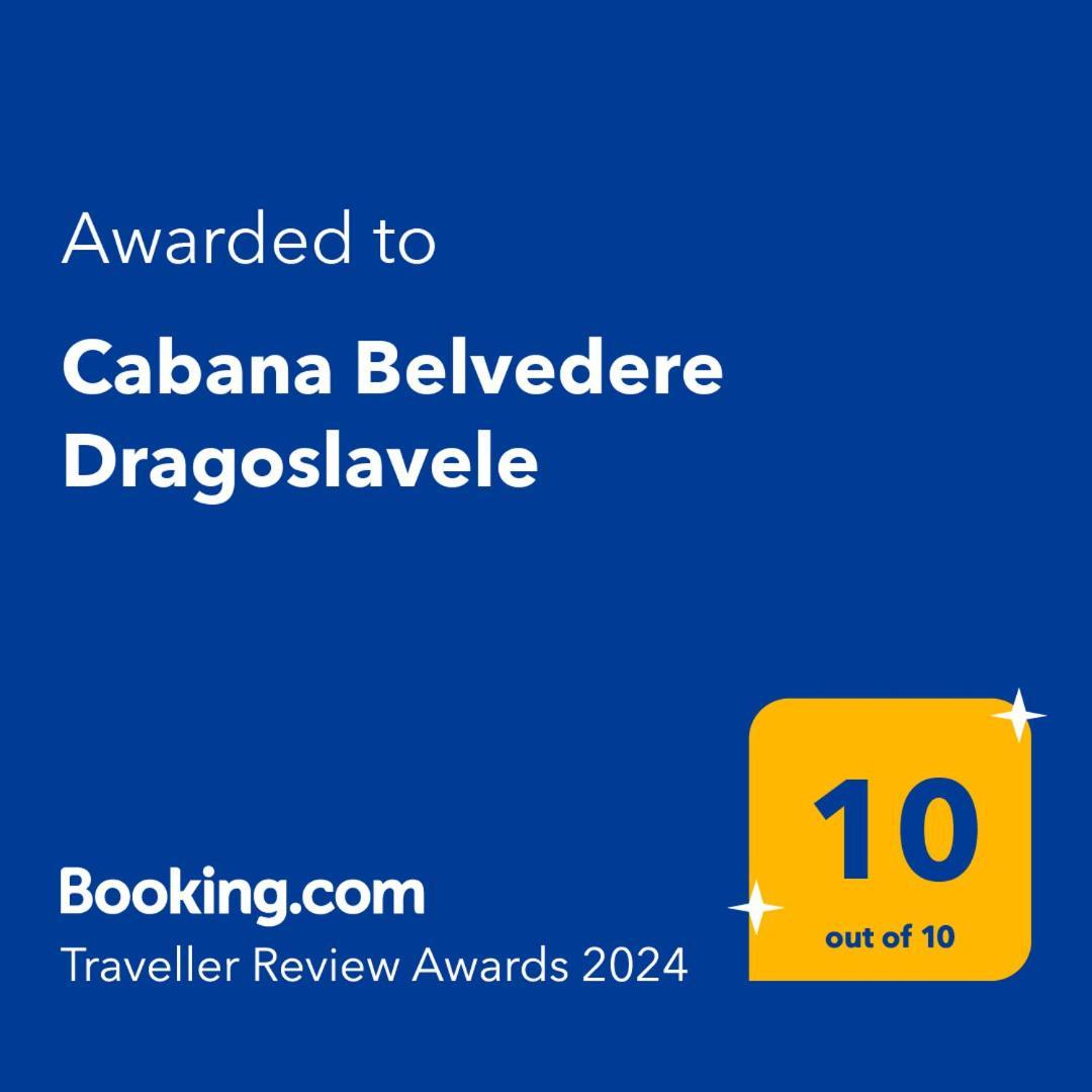 Cabana Belvedere Dragoslavele Exteriör bild