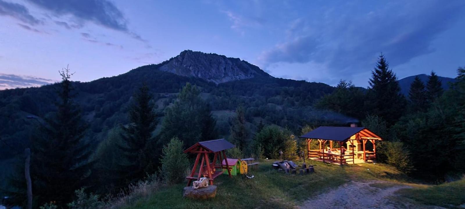 Cabana Belvedere Dragoslavele Exteriör bild